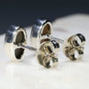 Natural Australian Boulder Opal  Silver Stud Earring Code -SE523