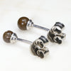 Australian Boulder Opal Silver Earring Studs Code -SE525