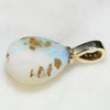 Gold Opal Pendant Back