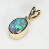 Australian Opal Pendant with Diamond
