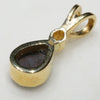 Natural Australian Boulder Opal and Diamond 18k Gold Pendant Code -GPA145