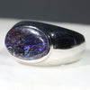 Sterling Silver - Solid Matrix Opal