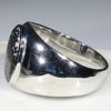 Silver Opal Ring Side View