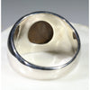 Natural Boulder Opal Mens Silver Ring -Size 13 Code-SM71