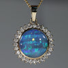 Natural Australian Boulder Opal Pendant