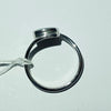 Natural Australian Opal Silver Ring - Size 7.5