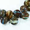 Handmade Natural Australian Boulder Opal Bracelet
