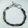 Natural Australian Boulder Opal   Bracelet