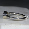 Natural Australian Opal Silver Ring - Size 11.5