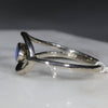 Natural Australian Opal Silver Ring - Size 9