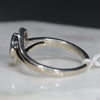 Natural Australian Opal Silver Ring - Size 5.5