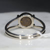 Natural Australian Opal Silver Ring - Size 8.5