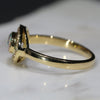 Australian Boulder Opal and Diamond 18k Gold Ring - Size 7 Code -GR02008