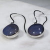 Natural Australian Boulder Opal  Silver  Earring