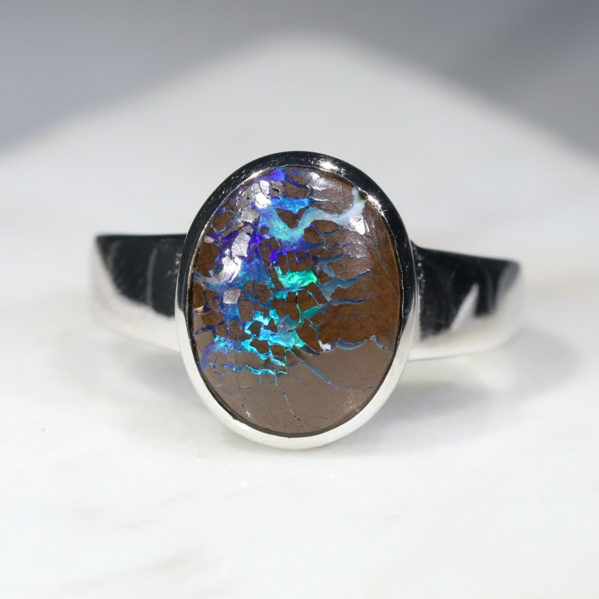 Matrix Opal Ring