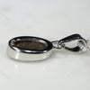 Natural Australian Boulder Opal  Silver Pendant with Silver Chain