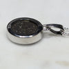 Natural Australian Boulder Opal  Silver Pendant