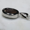 Natural Australian Boulder Opal  Silver Pendant with Silver Chain