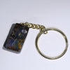 Australian Boulder Opal Key Ring