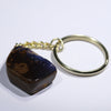 Australian Boulder Opal Key Ring