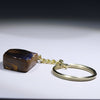 Australian Boulder Opal Key Ring