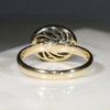 Natural Australian Boulder Opal and Diamond Gold Ring - Size 7
