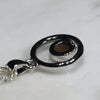 Natural Australian Boulder Opal Silver Pendant with Silver Chain