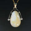Australian Boulder Opal and Diamond Gold Pendant Code -GPA19 USA