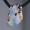 Natural Australian Boulder Opal Necklace with Magnetic Clasp