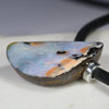 Solid Opal Necklace Side View