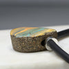 Solid Boulder Opal Pendant Side View