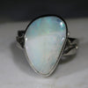 Natrual Boulder Opal  Adjustable Ring Size Silver Ring
