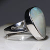 Natrual Boulder Opal  Adjustable Ring Size Silver Ring