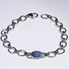 Australian Boulder Opal Silver Bracelet