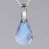 Australian Opal Silver Pendant