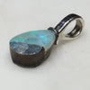 Australian Boulder Opal Silver Pendant with Silver Chain Code-SD83