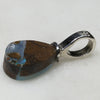 Australian Boulder Opal Silver Pendant with Silver Chain Code-SD83