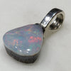 Small Opal Silver Pendant Design
