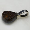 Silver Opal Pendant Rear View