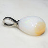 Silver Opal Pendant Side View