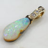 Australian Opal Gold Pendant