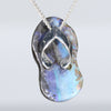 Australian Boulder Opal Pendant