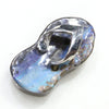 Silver- Natural Boulder Opal Pendant 