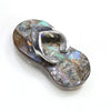 Silver - Solid Boulder Opal