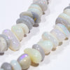 Natural Australian Opal 18" Long, Bead Necklace Code-WON01