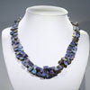 Natural Australian Solid Boulder Opal Neckalce