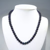 Sandstone Opal Matrix 19" Long, Beaded Necklace Code-NO402