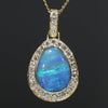 Beautiful Blue Natural Opal pattern