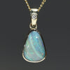 Australian Solid Boulder Opal Pendant