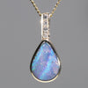 Australian Opal Pendant Gold